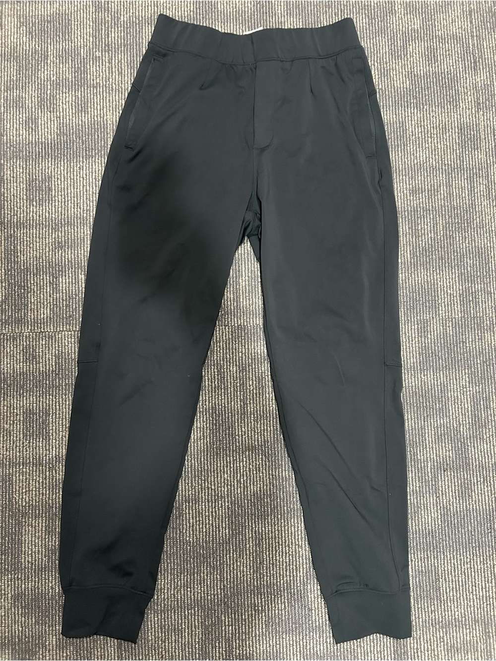 Men's Black Jogger Sweatpants - Lightweight Everyday Comfort